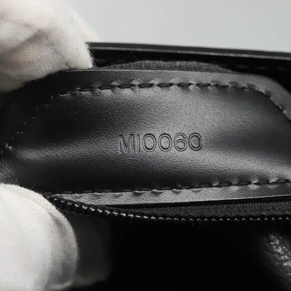 LOUIS VUITTON Epi Sac Plat Hand Bag Black - Picture 5 of 15